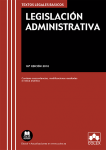 Legislación administrativa vignette