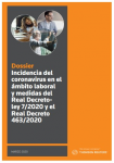 Dossier Incidencia del coronavirus en el ámbito laboral y medidas del Real Decreto-Ley 7/2020 y el Real Decreto 463/2020 vignette