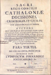 Sacri Regii Criminalis Concilij Cathaloniae decisiones vignette