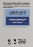 El derecho de defensa : propuesta de Ley reguladora vignette