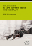 Estudios sobre el libro sexto del Código Civil de Cataluña vignette