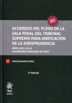 Acuerdos del pleno de la Sala Penal del Tribunal Supremo para unificación de la jurisprudencia vignette
