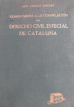 Comentarios a la compilación del derecho civil especial de Cataluña vignette